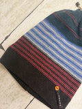 Multiway stripe beanie (Blue)
