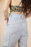 Striped trousers (Blue and white)