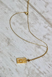 Star fall necklace (gold)